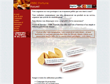Tablet Screenshot of biscuits-fortune-chinois.ca
